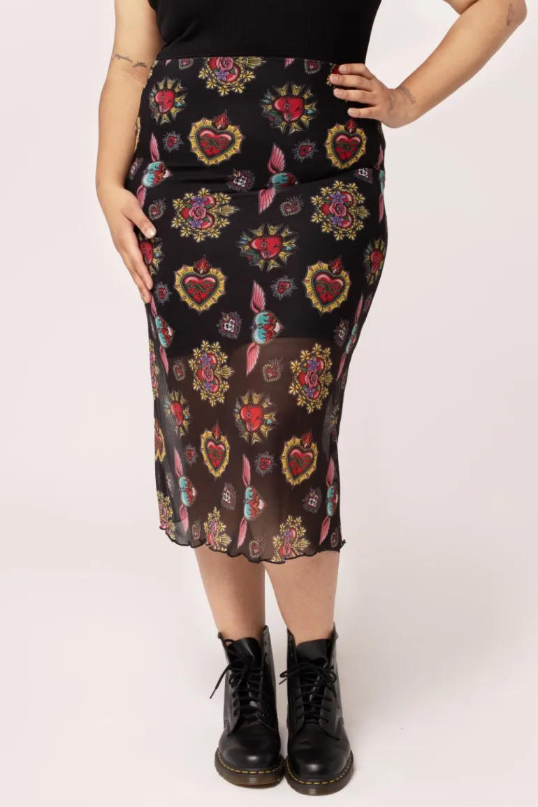 Amias Mesh Skirt