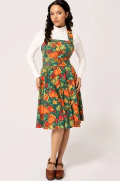 Autumn Pinafore Dress