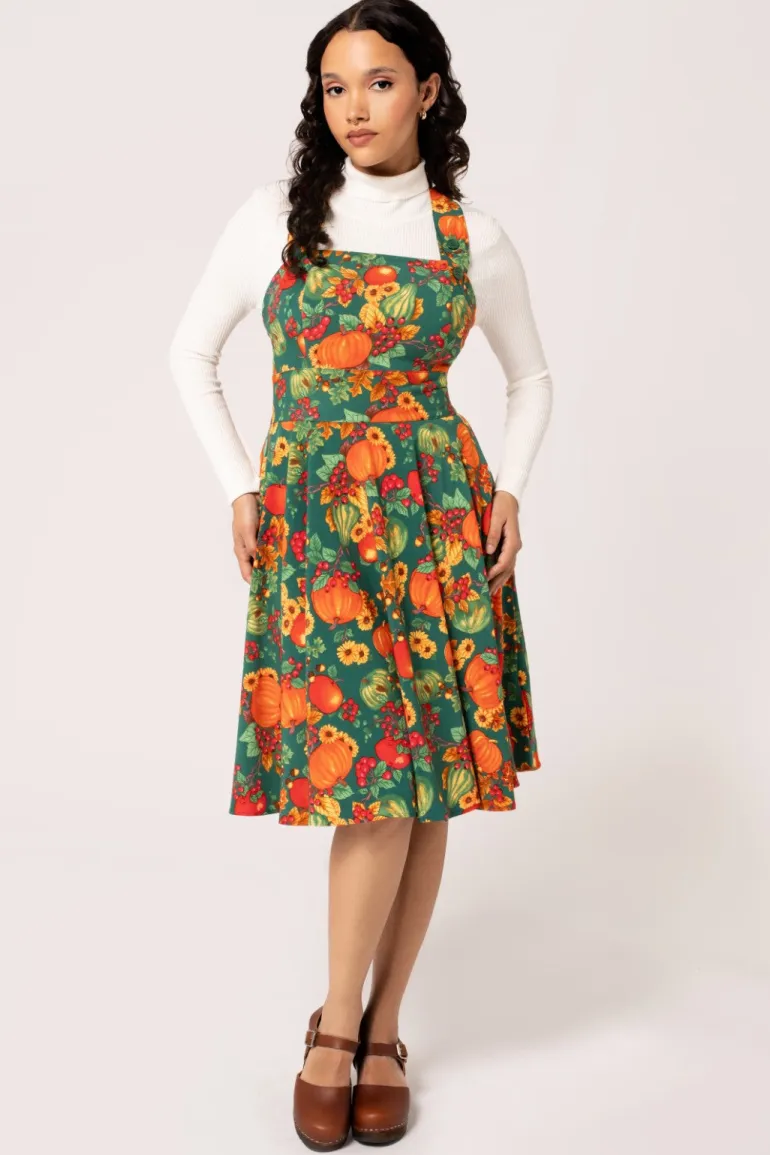 Autumn Pinafore Dress