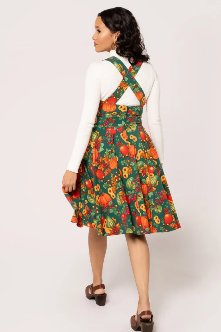 Autumn Pinafore Dress