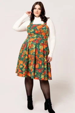 Autumn Pinafore Dress