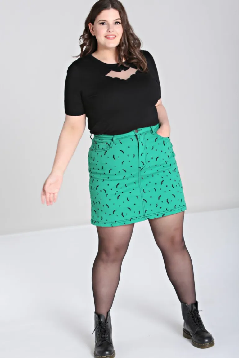 Bat Mini Skirt