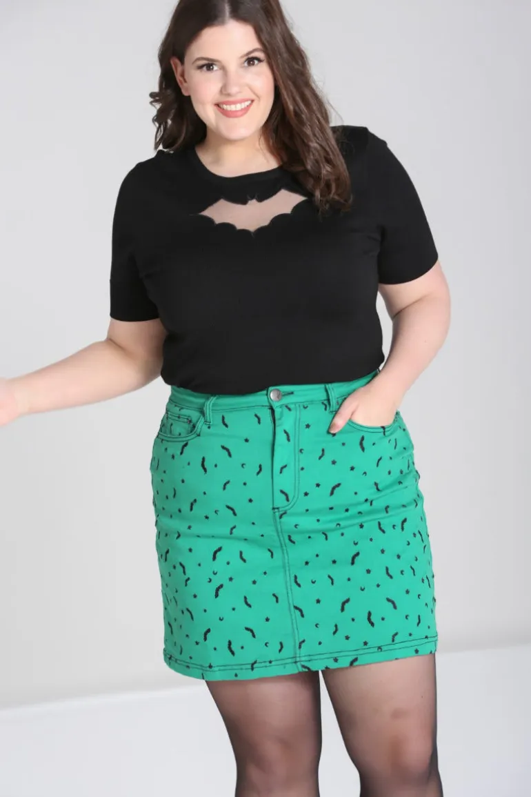 Bat Mini Skirt