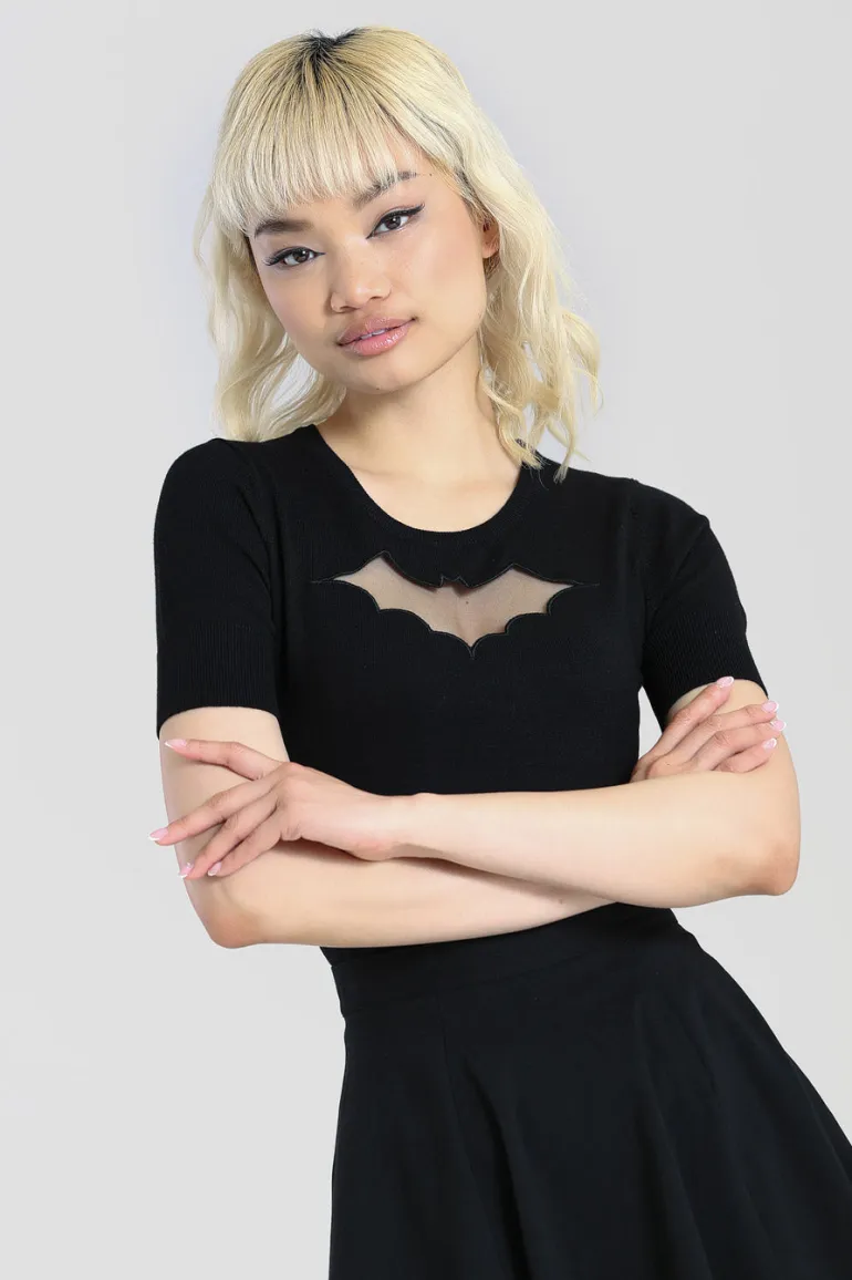 Bat Top Black