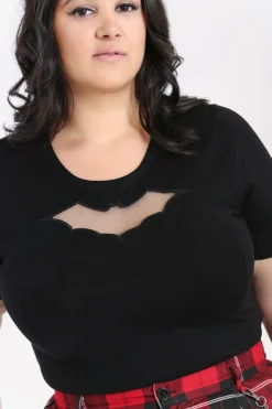 Bat Top Black
