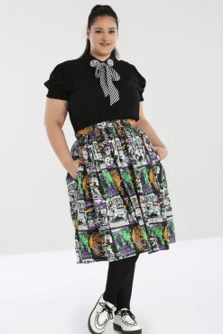Be Afraid 50's Skirt