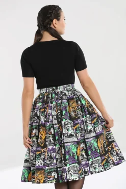 Be Afraid 50's Skirt
