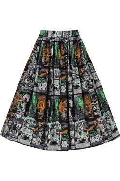 Be Afraid 50's Skirt