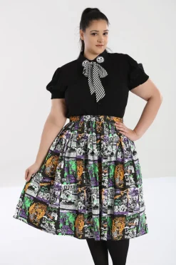 Be Afraid 50's Skirt