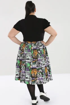 Be Afraid 50's Skirt
