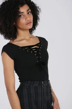 Belladonna Top Black H