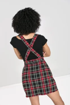 Clash Pinafore Dress