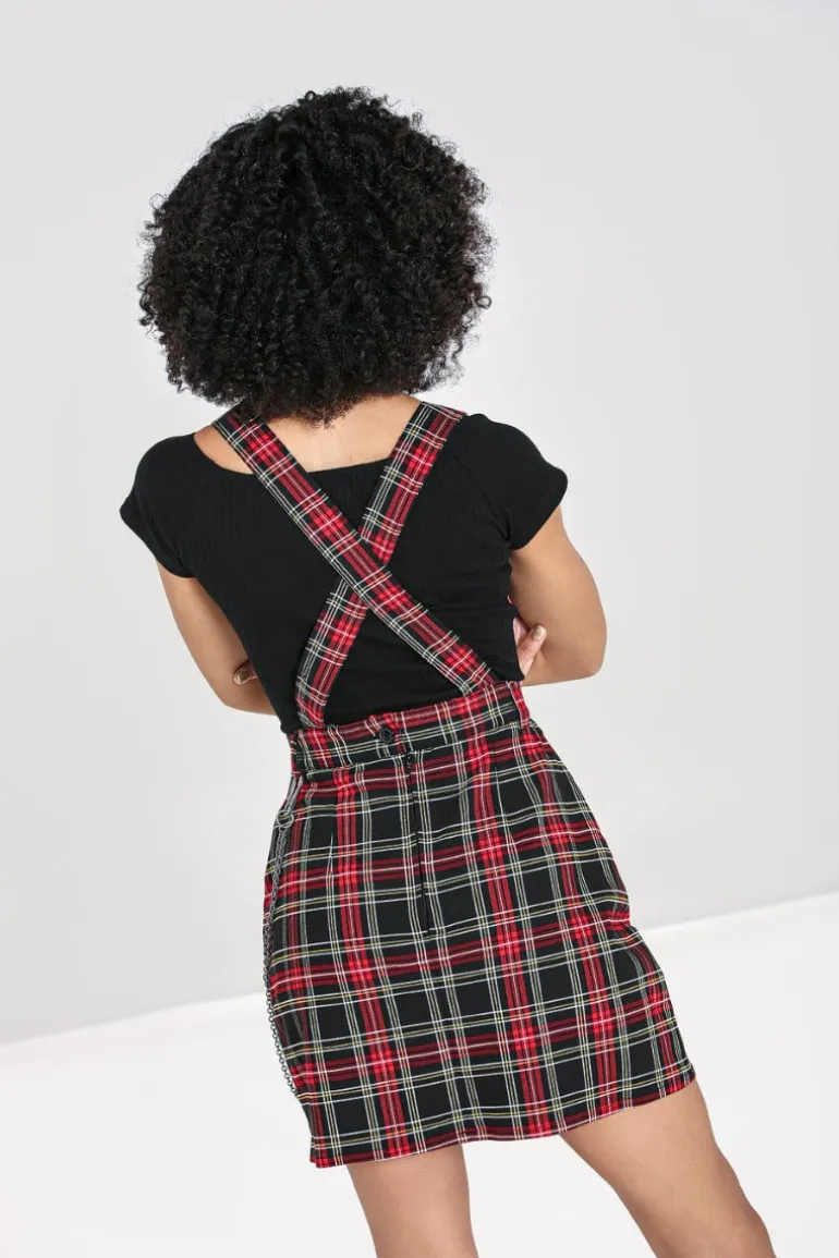 Clash Pinafore Dress