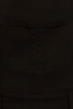 Elly May Denim Dungaree Black