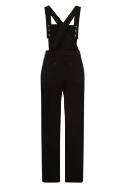 Elly May Denim Dungaree Black