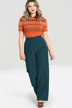 Ginger Swing Trousers Blue