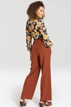 Ginger Swing Trousers Brown
