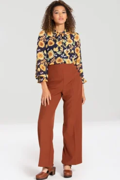 Ginger Swing Trousers Brown