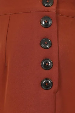 Ginger Swing Trousers Brown