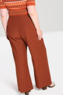 Ginger Swing Trousers Brown