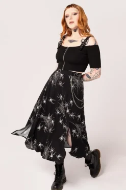 Grungy Spider Skirt