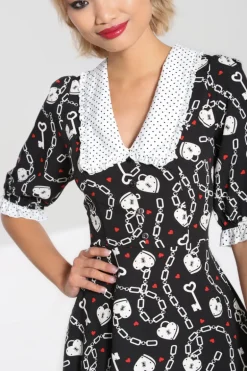 Heart Lock Mid Dress