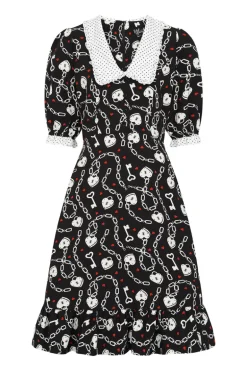 Heart Lock Mid Dress