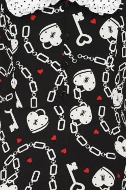Heart Lock Mid Dress