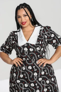 Heart Lock Mid Dress