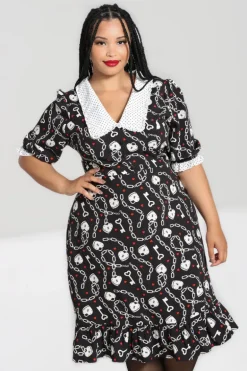 Heart Lock Mid Dress