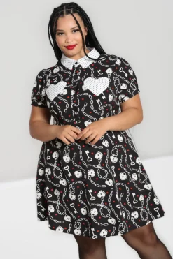 Heart Lock Mini Dress