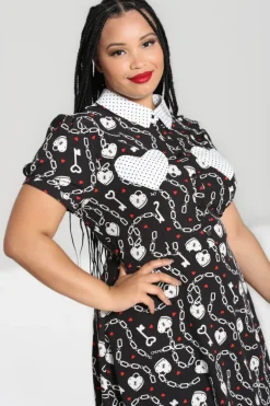 Heart Lock Mini Dress