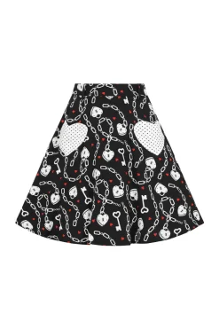 Heart Lock Mini Skirt