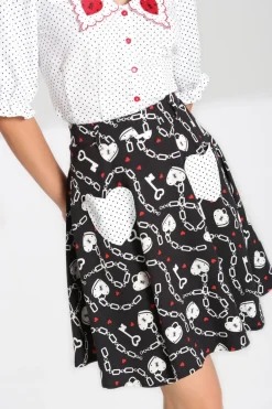 Heart Lock Mini Skirt