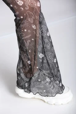 Hello Goodbye Mesh Trousers