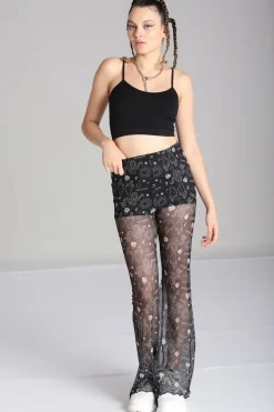 Hello Goodbye Mesh Trousers