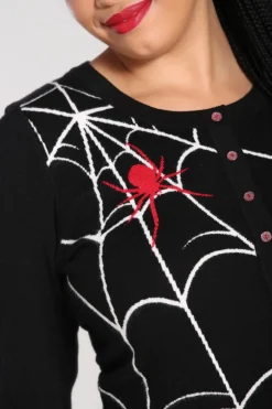 In A Web Cardigan