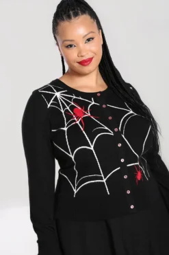 In A Web Cardigan