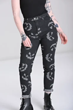 Jack-O-Lantern Jeans