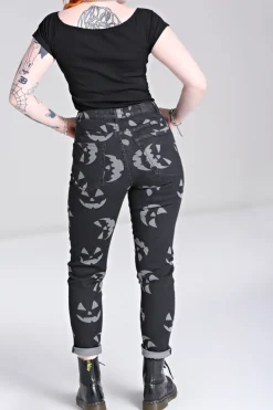 Jack-O-Lantern Jeans