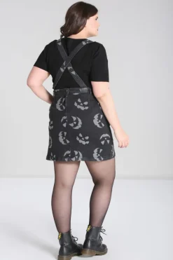 Jack-O-Lantern Pinafore Dress