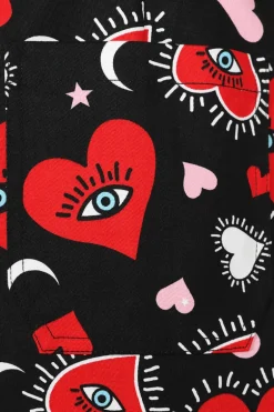 Kate Heart Pinafore Dress