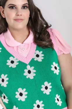 Kitsch Daisy Vest
