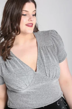 Loco-Motion Top Silver