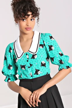 Love Cats Blouse