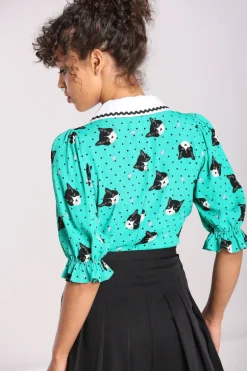 Love Cats Blouse