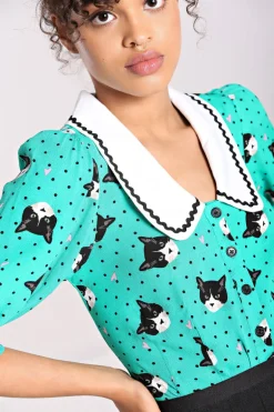 Love Cats Blouse