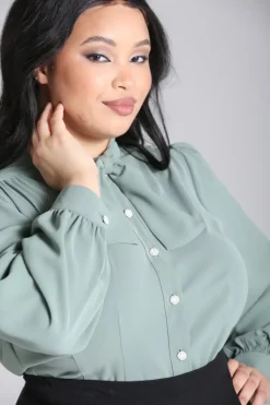 Mia Blouse Green
