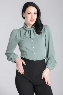 Mia Blouse Green