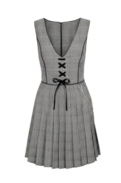 Mina Pinafore Dress